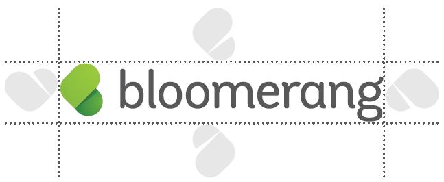 Logo Clear Space & Minimum Size Clear Space To maintain the integrity of the Bloomerang logo, it is important that the space around it is not encroached upon.