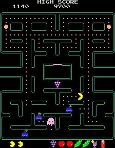 PACMAN PLUS Figure 8 - Pac-man Plus Nt just a graphic update t PACMAN; in this challenging game the ghsts are faster and smarter.
