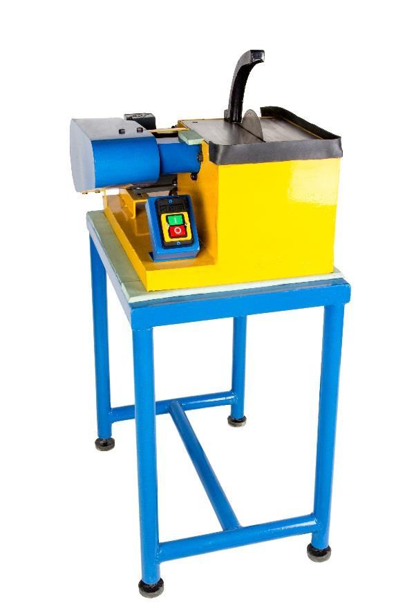Price = Rs.50,000/- TRIM SAW SBMC Trim Saw Machine is perfect for trimming out facet material, cabochon, and rock slabs of all types.