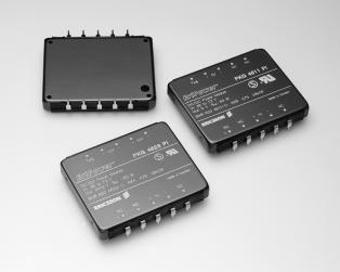 PKG 4000 I DC/DC converter Input 38-72 Vdc Output up to 15A/60W Size 74.7x63.5x11.0 mm (2.94x2.50x0.433 in.