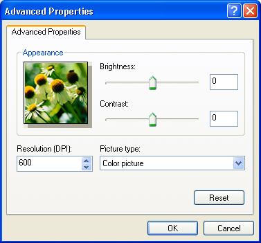 SCANNING WITH THE WINDOWS IMAGE ACQUISITION INTERFACE 133 FINE TUNING YOUR SCANS You can select new settings before you scan an item to fine tune exactly how you want to scan a