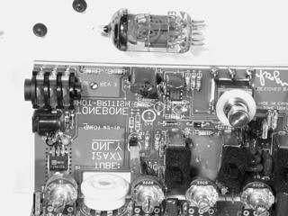 Note that the chassis top and bottom fit snugly so a little careful force may be needed to clear the two side mounted ¼ input and output connectors.