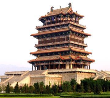 <<<Timber pagoda of
