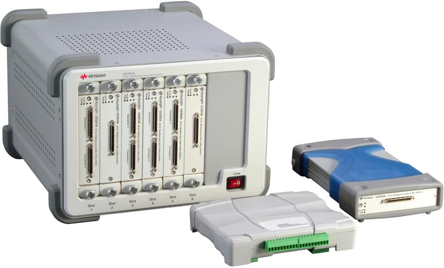 Overview Table of Contents Overview...3 Keysight U2781A USB Modular Product Chassis...7 Keysight Measurement Manager... 12 Keysight USB Modular Data Acquisition Modules.