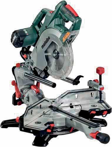 is a mobile all-rounder for floorers: It is the world's only saw to combine the classic functions of a mitre saw with a syetrically adjustable stop system.