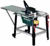 Table Saws Site saws: For very demanding applications on the construction site.