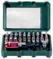 Accessory Sets Accessory Sets Bit box, 29 pieces Bits made from chrome vanadium steel (S2 quality); bits with colour coding: for quick and easy finding of the right bit; magnetic quick-change