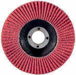 Accessories for Angle Grinders Accessories for Angle Grinders Flap discs and fibre discs with ceramic grain The Metabo Convex flap discs.