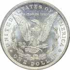 Minor imperfections consistent with the grade, but superior eye appeal makes this an extra special dollar........................ #211717 $895.00 1880-S. PCGS. MS-68.