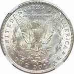 Exceptional eye appeal.................. #137342 $795.00 1888-S. PCGS. MS-63. DMPL. Incredibly bright, blast white surfaces with a touch of frost on the devices. Super eye appeal....................... #211773 $1195.