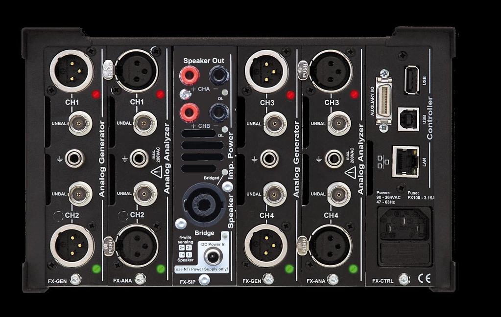 Flexus, FX100, FX-Control and PureSound are trademarks of NTi Audio.