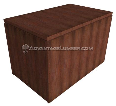 Direct Importers of the Finest Exotic Hardwood Decking, Lumber, & Flooring These Instructions can be found online at: http://www.advantagelumber.com/how-to/buildwoodstoragebox.