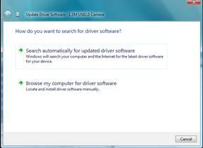 10. Windows will ask How do you want to search for driver software?