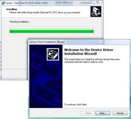 Installing Software for Windows DirectShow The first step is to install software that makes the PL-131 compatible with Microsoft s Windows DirectShow model.