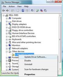 Click on the Start button on the Windows desktop and from Settings > Control Panel, select Device Manager.