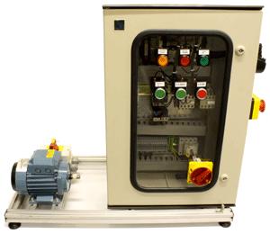 The following are examples of our 40 volt three-phase supply units, one of the control panels assembled and ready for the candidates to wire up, and our testing for dead instruments: This is our