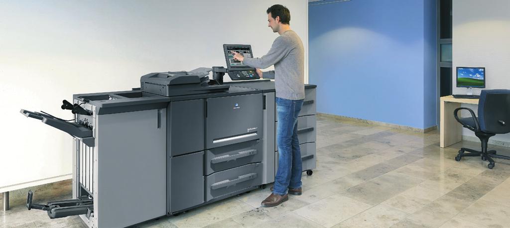 bizhub PRO 951 The durable performer The bizhub PRO 951 is an affordable but powerful production system for central in-house printing facilities and external print-for-pay services.