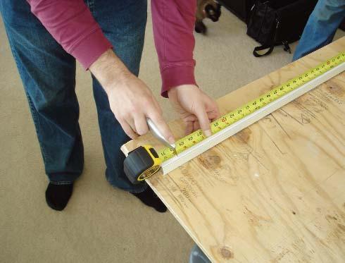: Steps STEP 2: Measuring and cutting your steel attachment angle.
