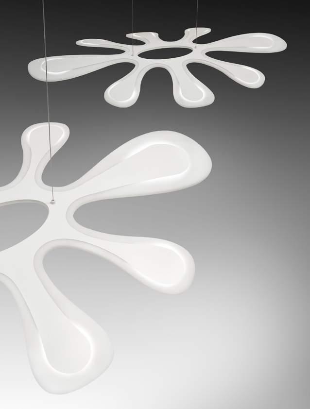 foto bodegon 15 cm 50 cm 150 cm 70 cm Leaf Design by Marko Schregardus Estructura aluminio pintado