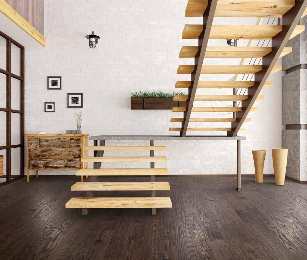 Sculpted A modern twist on traditional hand scraped hardwood floors, made in Canada from premium hardwood.