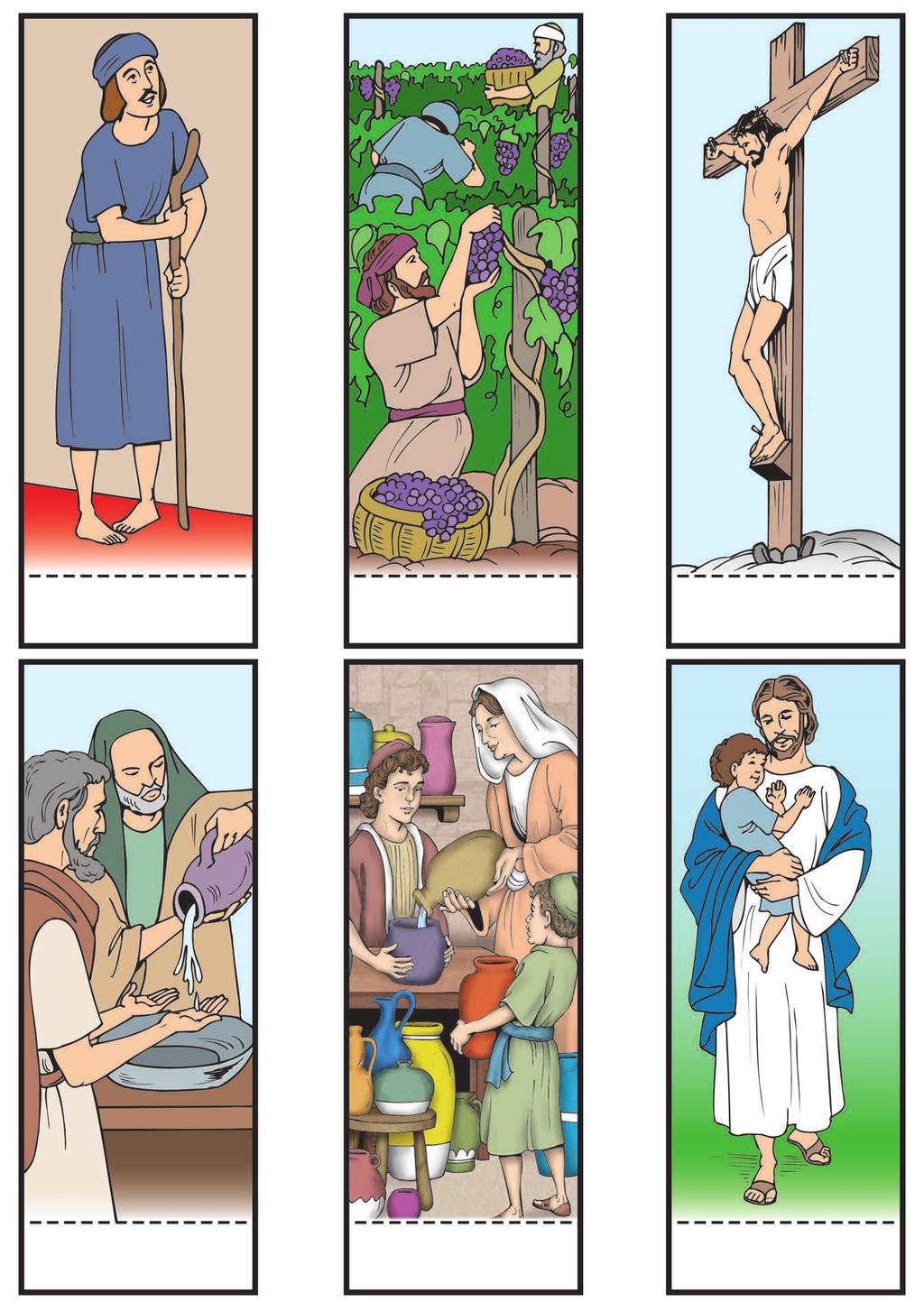 Primary Visuals, Item 4, Bible Character Review Primary Visuals,