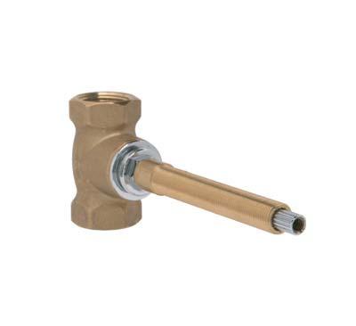 Valve Thermostatic Valve - PL950 Specifications 6 " Installing the HB 3/ Thermostatic Valve The plumbing lines used in installation must be copper pipes When soldering copper connections the plumber