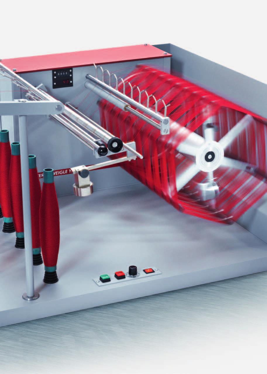 This essential count - measuring package features advanced guide elements and precise setting of the tensioning force. Samples are quickly and flexibly created on user - friendly equipment.