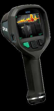The K45 is FLIR s most affordable model to record JPEGs, while the K55 and K65 also record video to internal flash memory.