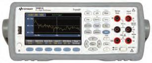 Digital Multimeters 34460A and 34470A Series Truevolt DMMs 6½ digit 7½ digit performance Graphical capabilities such as trend and histogram charts Measure very low current, µa range with pa