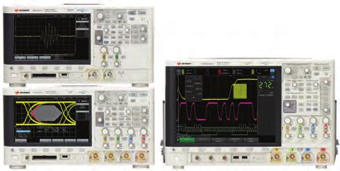 Oscilloscopes and Applications InfiniiVision X-Series oscilloscopes Up to,000,000 waveforms/sec update rate MegaZoom IV responsive, uncompromised smart memory 5 or 6 instruments in oscilloscope Fully