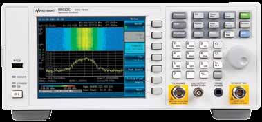 Available with all products listed. N9320B spectrum analyzer (9 khz to 3 GHz) Value-priced performance with robust measurement features Ideal for R&D, manufacturing, bench repair and education ± 0.