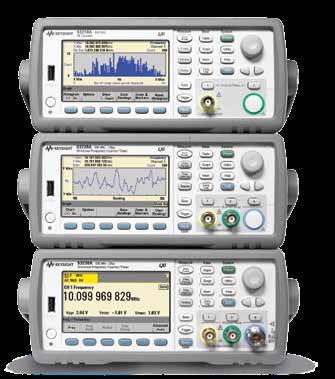 FREQUENCY COUNTERS / TIMERS www.keysight.com/find/counters BenchVue software enabled. Available with all products listed.