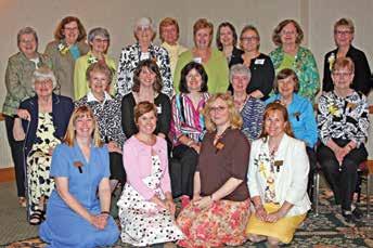 new Chapters Chapter BE, Fargo, North Dakota Organized: May 3, 2009 First row, from the left: Kari M.