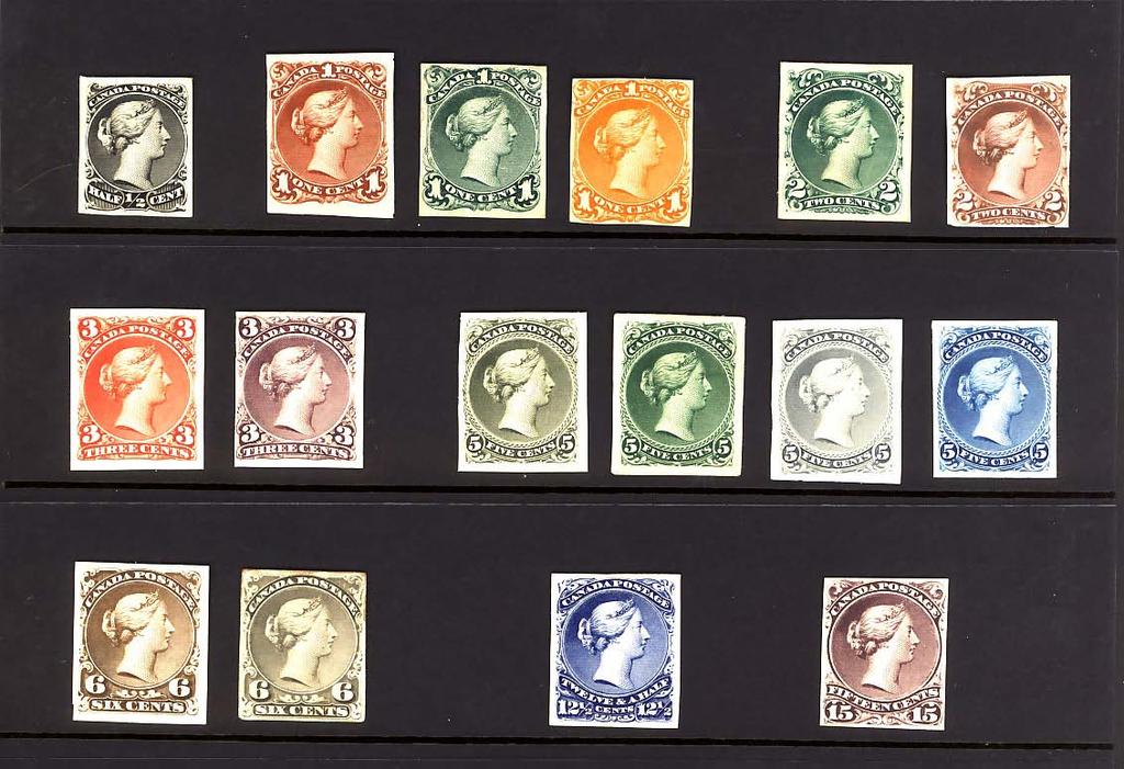 To meet the new rates, new stamps were prepared by the British