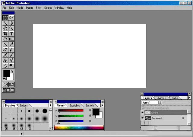 In 1994, Adobe introduced its own version of layers in PS3.