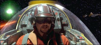 This is also him, as the overweight pilot of a starfigher in Star Wars, The Phantom Menace.