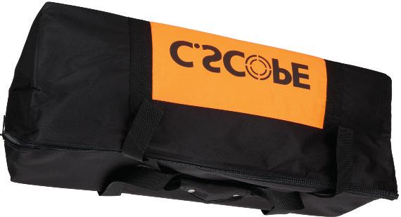 Carry Bags C.SCOPE produce a range of carry bags to transport and store Pipe and Cable Locator equipment and accessories. A C.