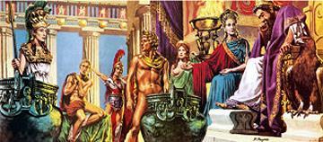 The Greeks believed completely in the existence of gods and goddesses; polytheism Believed that gods took an active interest in human life Gods behaved in human ways (possessed human characteristics)