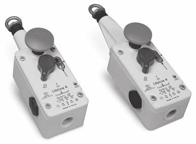 General 1-2-Opto-electronics Safety Switches 4-Emergency Logic Power The Lifeline 4 cable/push button operated system can be installed along or around awkward machinery such as conveyors and provide