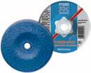 Grinding and Cut-Off Wheels CC-GRIND -SOLID Grinding Discs, Performance Line SG CC-GRIND -SOLID STEEL provides ultimate stock removal performance on steel.