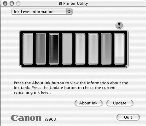 If you continue printing with an empty ink tank, problems may occur.