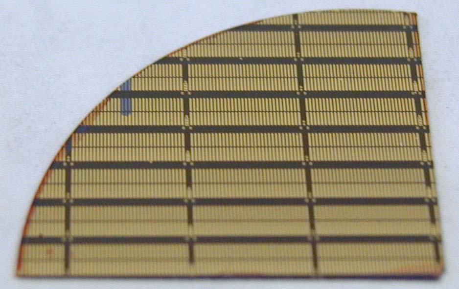 SI GaAs strip line detector: SAMO-XS Number of