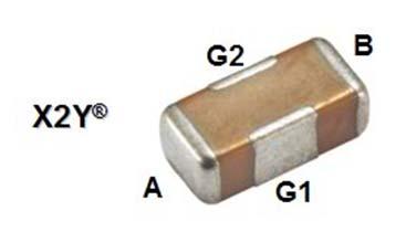 X2Y Capacitors, Nearly Ideal Shunts Two closely matched capacitors in one package.