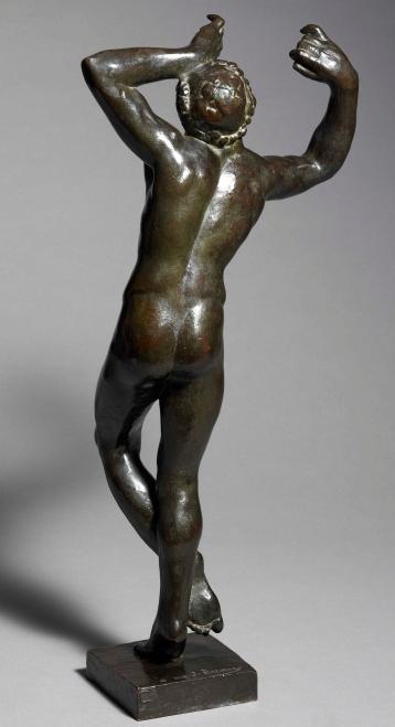 1866 1931, Boulogne-sur-Seine Dancing faun Bronze 72