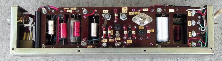 6. Revision of the Power Supply ZS-R5 Unfortunately the power supply was not built quite as well as the receiver and the electrolytics