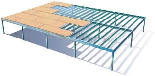 WHY YOU SHOULD USE TUFFLOOR Strong and Easily Installed Tuffloor is a steel floor framing system designed for strength and ease of installation, and is an easy and economical alternative to timber