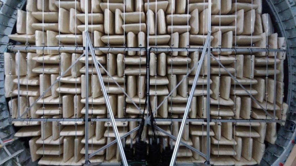 Figure 13. Microphone array of the sound field mapping system 5.
