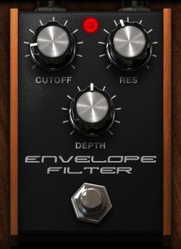 Envelope Filter This is the signature funk sound. Effective on both guitar and bass it applies a timbre filtering on your parts that automatically follows what you're playing.