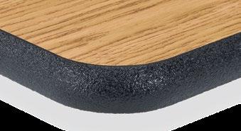 SURE EDGE COLORS Virco s durable, water-resistant Sure Edge optional finish is available for an expanded range of tables, student desks and combo units.