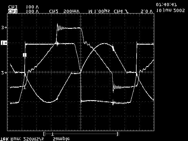 I is the peak current, at t2 At t3 the current flow in the low-voltage side in D7 and D10 has decayed to zero.